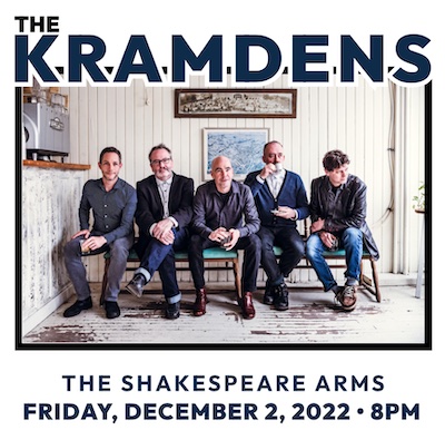 The Kramdens at Shakespeare Arms, December 2, 2022